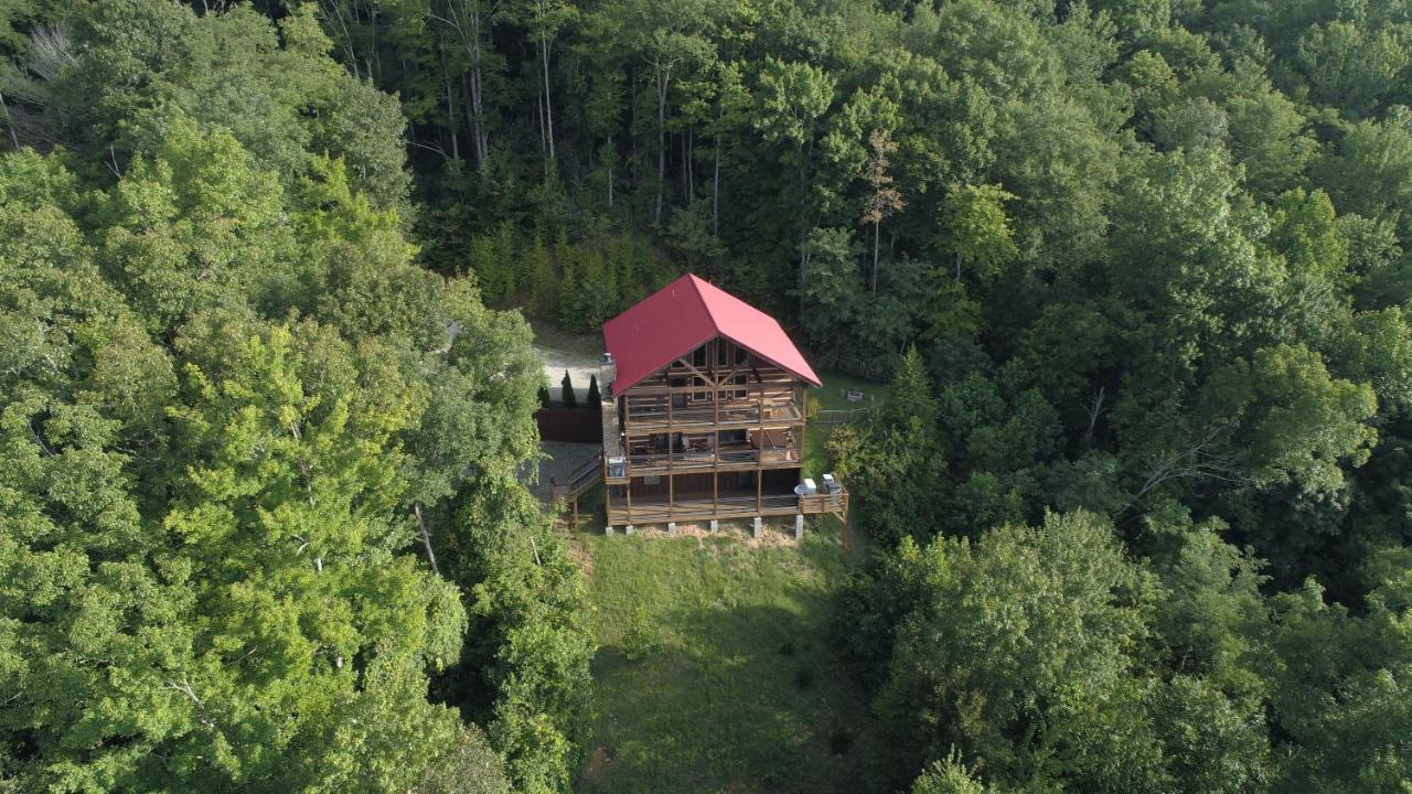 ホテルCherokee Mountain Cabins Llc Topton エクステリア 写真
