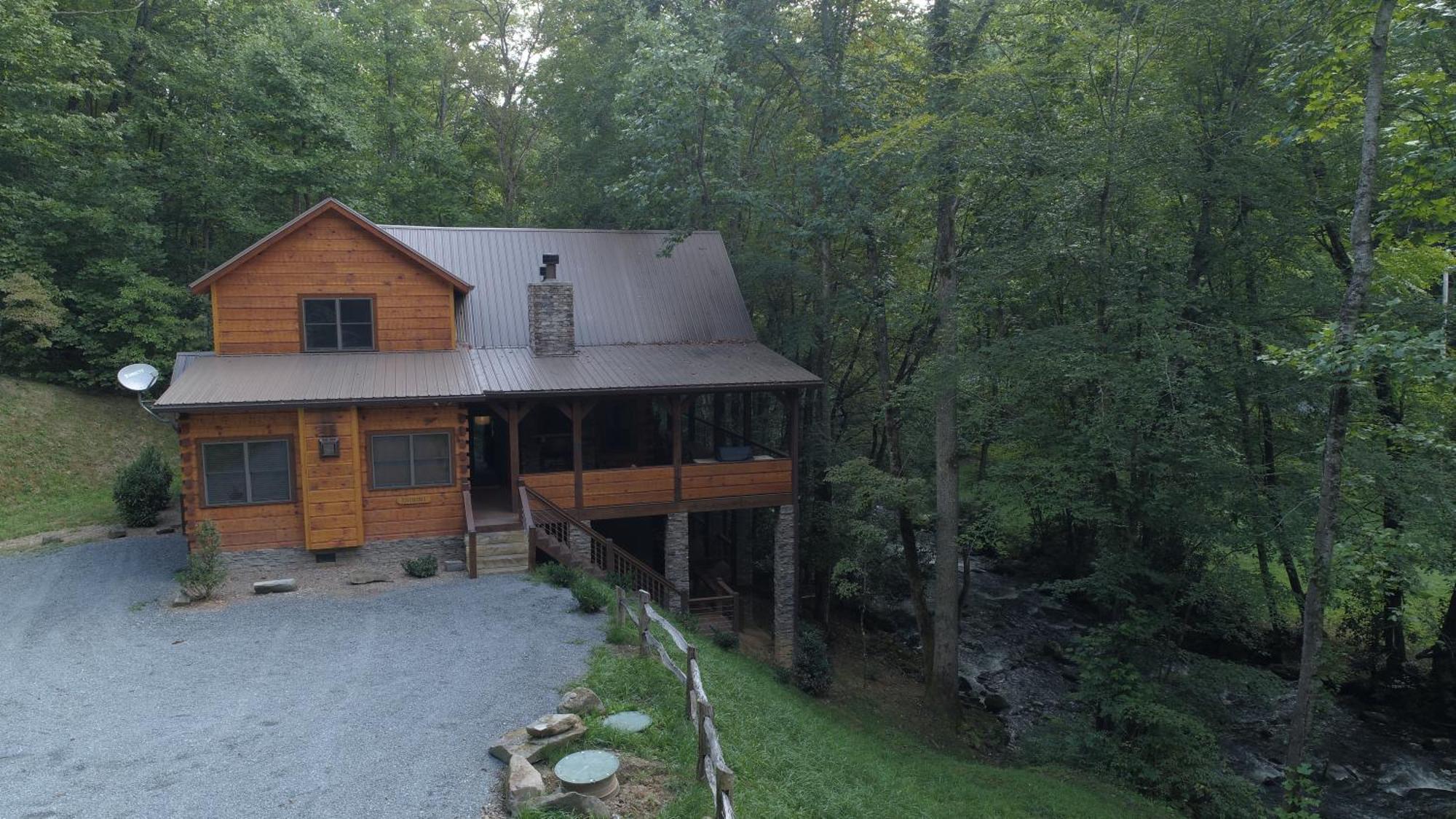 ホテルCherokee Mountain Cabins Llc Topton エクステリア 写真