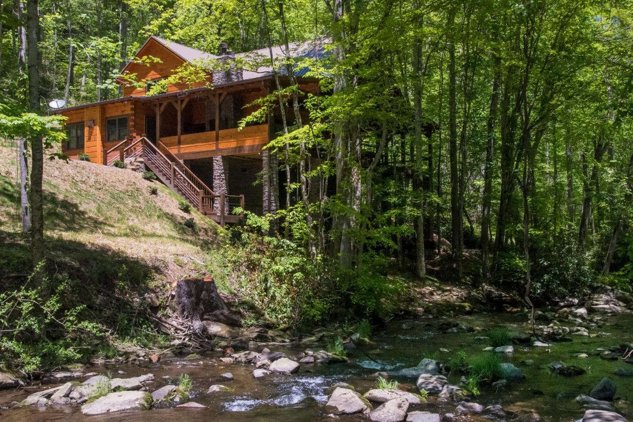 ホテルCherokee Mountain Cabins Llc Topton エクステリア 写真